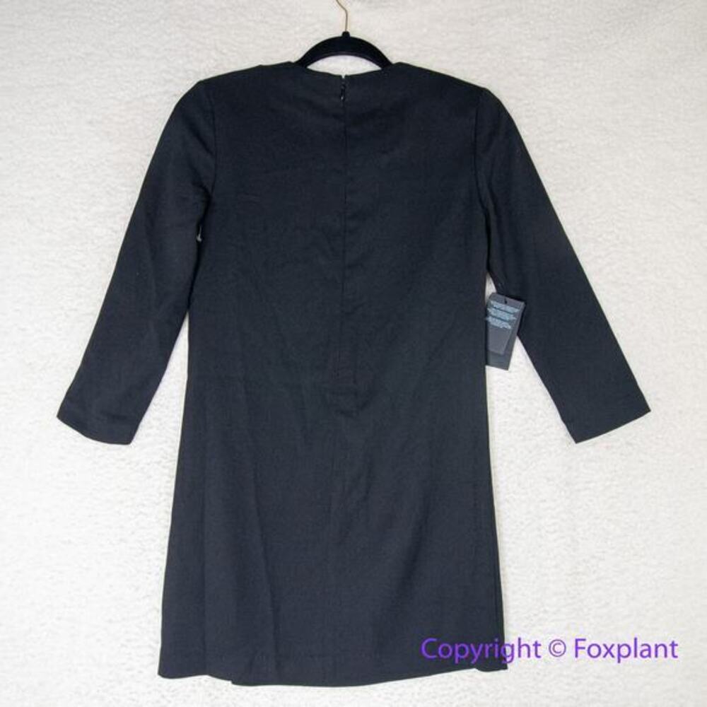 New! GUESS by Marciano black Claudia Embellished Tunic dress, size 0 - Picture 14 of 16